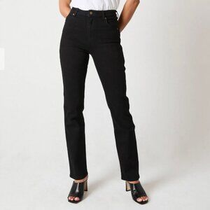 Rolla's Original Straight Long Jean - Rinse Black
